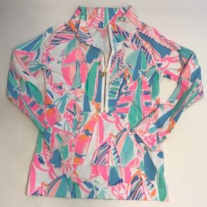 Lilly Pulitzer Sailboat Popover. XS